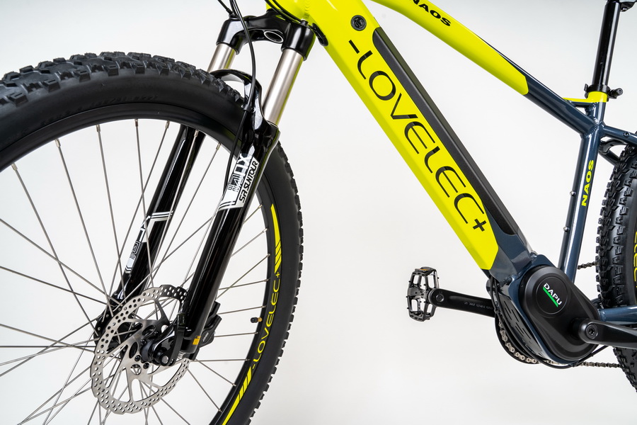 Horské kolo Lovelec Naos Yellow 20Ah  vel.17"2022